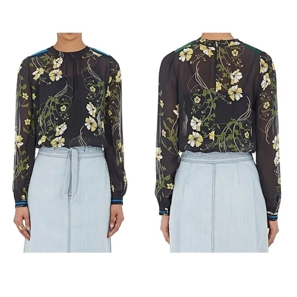 WARM Cecilia Button Front Blouse - Picture 1 of 7